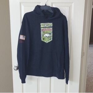Nike Men's Arkansas Veterans Hoodie SZ L